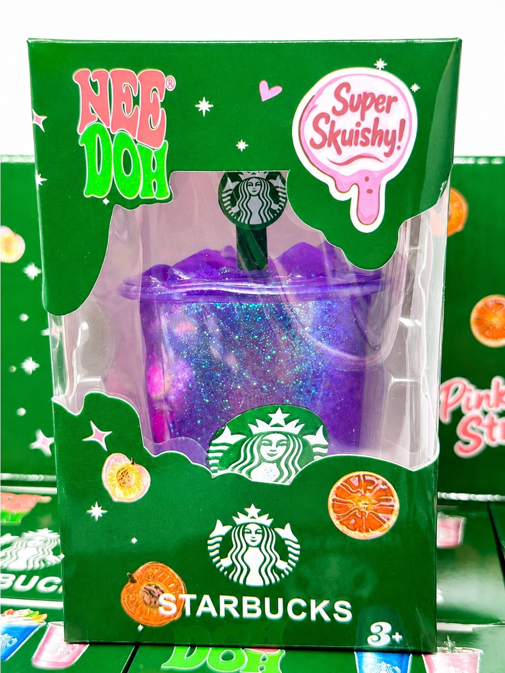Purple Drink Refresher Starbucks Sugar Squishy Cup Squeezy Toy